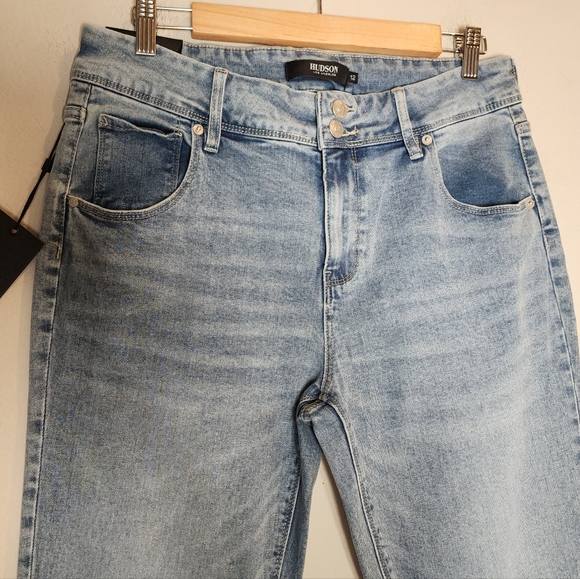 NWT Hudson Jeans Flap Pocket Stretch Denim Jeans Women's Size 12 28" Inseam - Picture 6 of 16